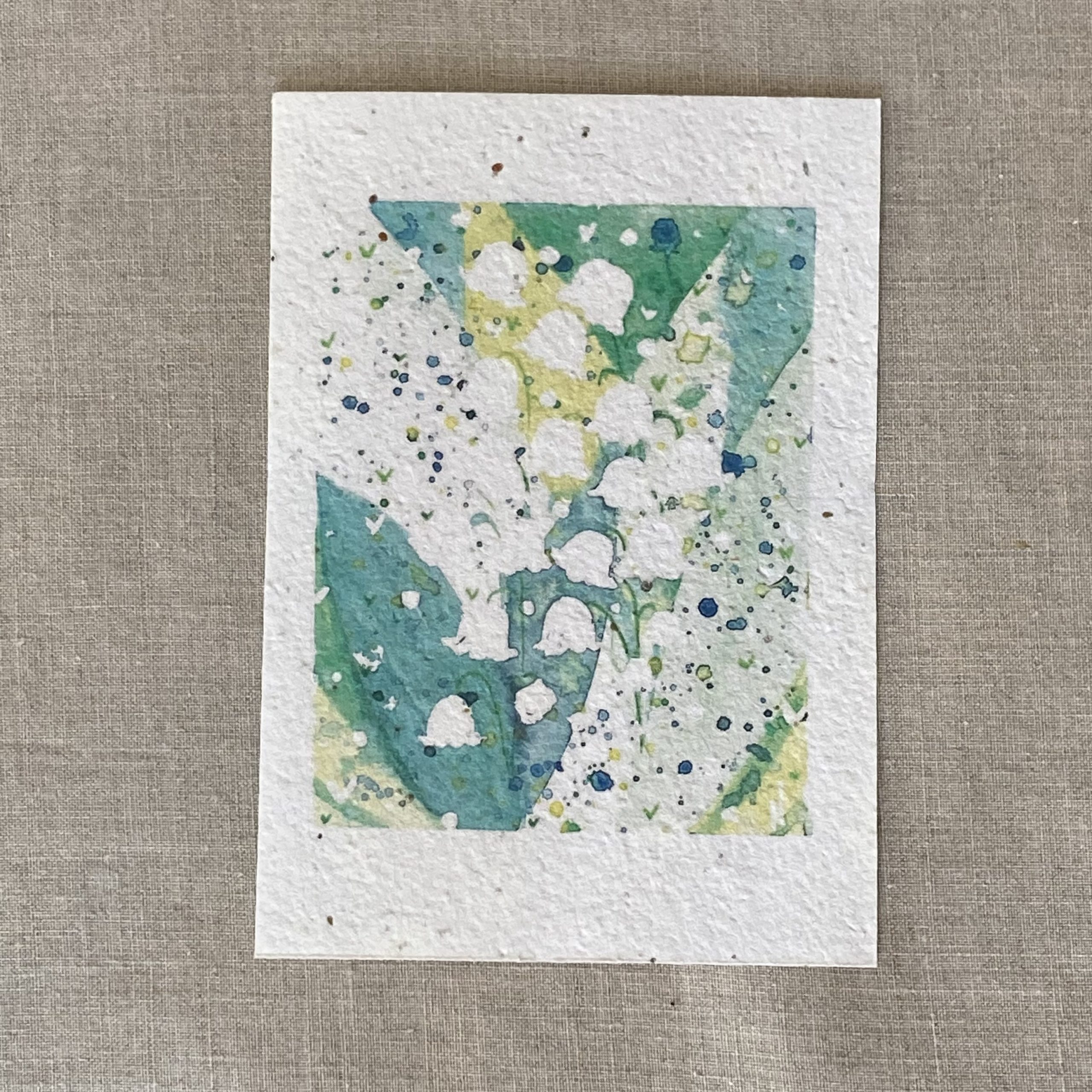 Muguet - Carte à planter A6