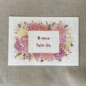 Bonne Retraite – Carte à planter A6