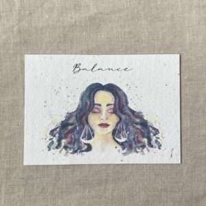 Balance – Carte à planter A6
